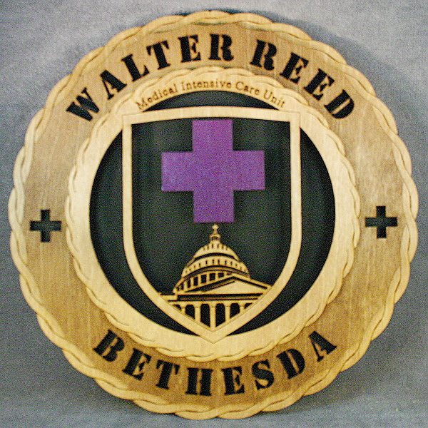 Walter Reed Medical Intensive Care Unit Wall Tribute